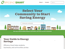Tablet Screenshot of efficiencysmart.org